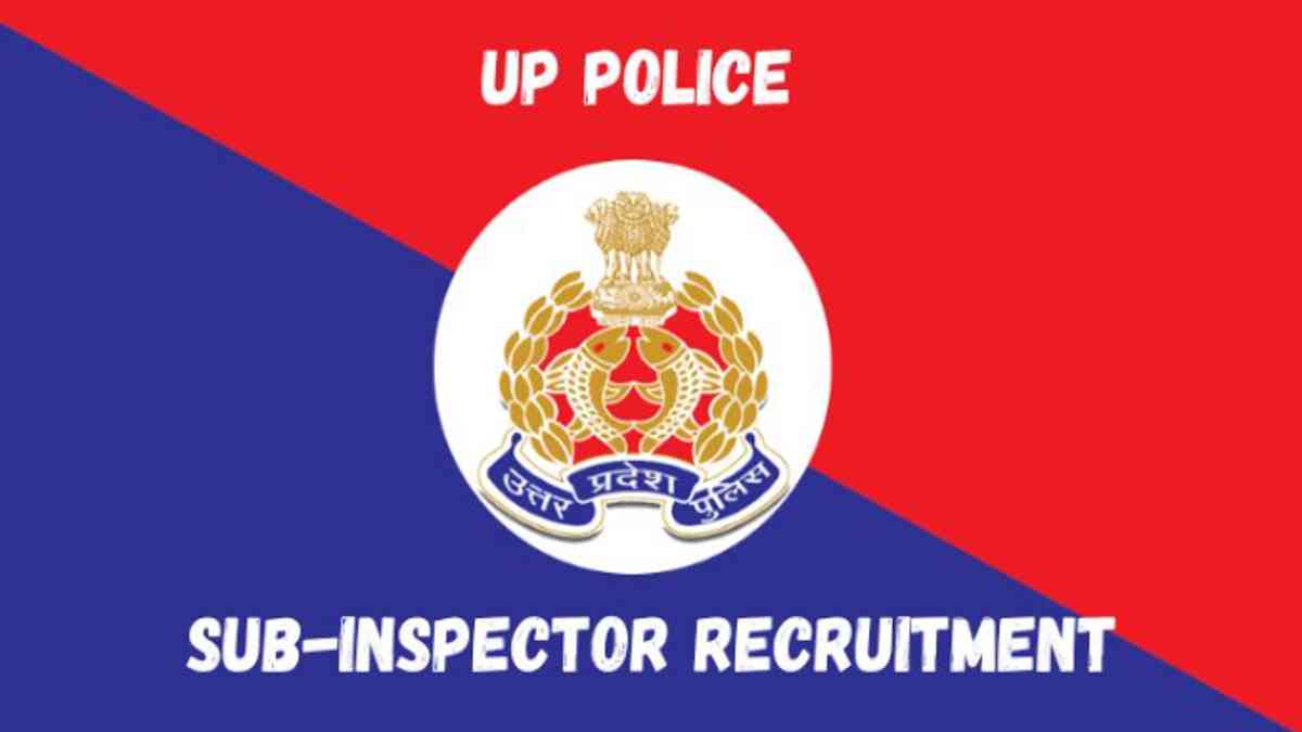 Up Police Si Recruitment 2023 Up Police Inspector Vacancy Will Be